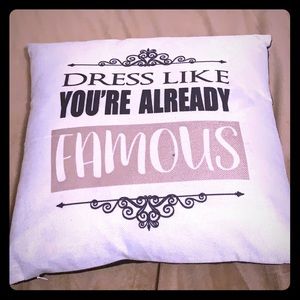 Designed pillow